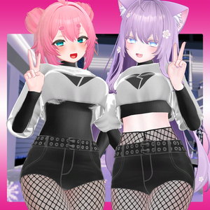 [9アバター対応] Crop+Shorts 缩略图 3