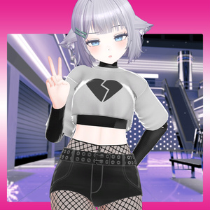 [9アバター対応] Crop+Shorts 缩略图 4