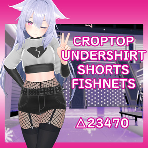 [9アバター対応] Crop+Shorts 缩略图 6