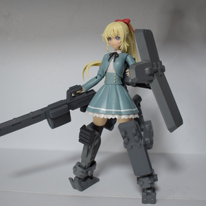 【未組み立て】「R.Z.」けものミミポニーテール髪パーツ（メガミデバイス対応） R.Z.」けものミミポニーテール・メガミデバイス・髪パーツ - R.Z.