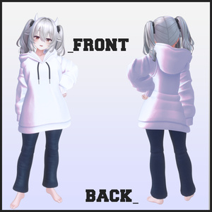 【6アバター対応】シンプルパーカーセット-Simple Parka Set- 缩略图 11