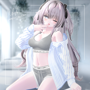 ほわいとルームウェア【12アバター対応】/ WHITE RoomWear