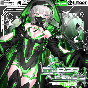 [18Avatars]🌐Cyber Neon Cage🌐