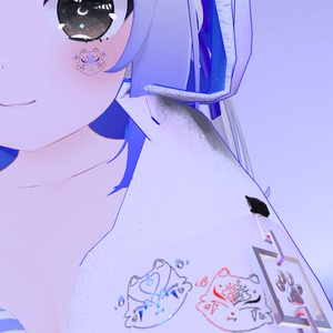 (＊◝ω◜＊)『狐精霊タトゥー』FoxSpirit Tattoo【VRC】 缩略图 6