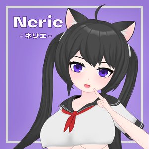 [VRC/VRM] オリジナル3Dモデル 「Nerie」ネリエ
