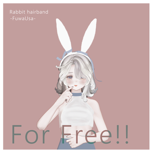 Free! [Marycia]Rabbit hairband -FuwaUsa- [Bunny2025]