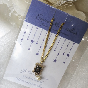 ドール　ネックレス　ハンドメイド