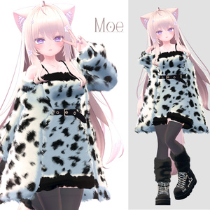 dalmatian_fur_set『3Dモデル』 缩略图 3