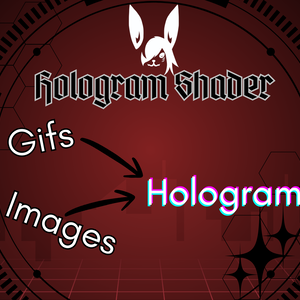 Reactive Image & Flipbook Hologram Shader (AudioLink)