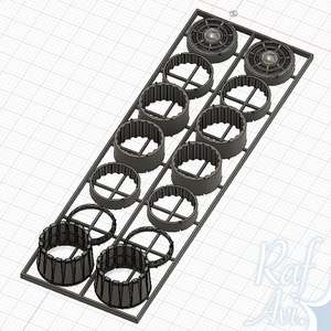 1/72 J79エンジンノズル（ハセガワF-4EJ改 1機分）1stロット
