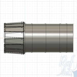 1/72 J79エンジンノズル（ハセガワF-4EJ改 1機分）1stロット