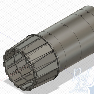 1/72 J79エンジンノズル（ハセガワF-4EJ改 1機分）1stロット