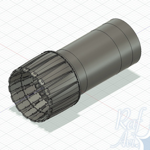 1/48 J79エンジンノズル（ハセガワF-4EJ改 1機分）【受注生産】