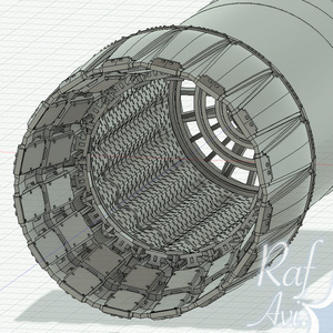 1/48 J79エンジンノズル（ハセガワF-4EJ改 1機分）【受注生産】