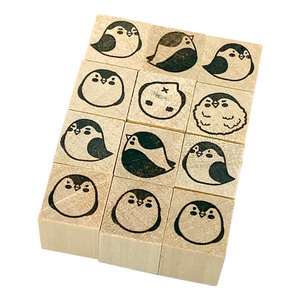 すずめのはんこ（12種セット）