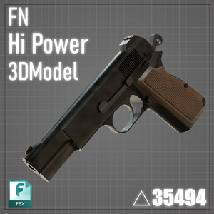 【銃器モデル】FN Hipower