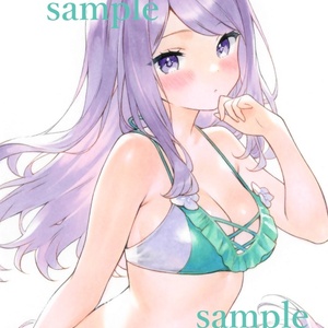 桃豆こまもち】B2タペストリー 和メイドこまこちゃん - ブレンドリーム