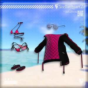 【オリジナル3Dモデル】CRINOID ‐クリノイド‐ 【Urban Tech Bikini】 缩略图 2