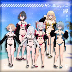 【オリジナル3Dモデル】CRINOID ‐クリノイド‐ 【Urban Tech Bikini】 缩略图 20