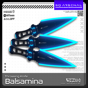 [Original 3D Model]Balsamina - Detonating Knife