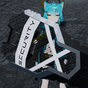 【ギミック付き3Dモデル】HardSweeper-ハードスイーパー-【ライオットシールド】 缩略图 8