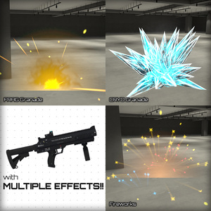 【ギミック付き3Dモデル】FireWorks‐ファイアワークス‐【単発式グレネードランチャー】 缩略图 3