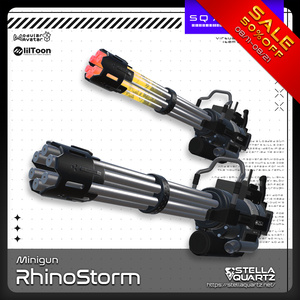 [3D Model with Gimmick] RhinoStorm [Minigun]