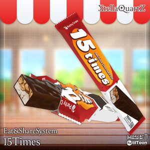 【ギミック付き3Dモデル】15Times-15タイムズ-【チョコレートバー】