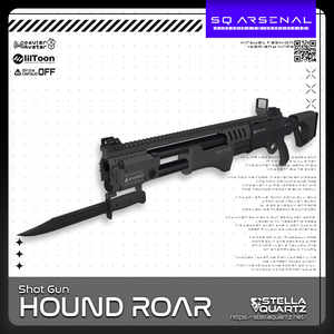 【ギミック付き3Dモデル】HOUNDROAR-ハウンドロア-【ポンプアクションショットガン】