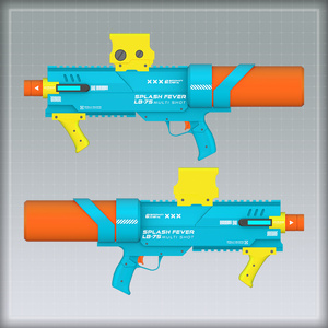 【ギミック付き3Dモデル】SPLASHFEVER_LB75-スプラッシュフィーバーLB75-【水鉄砲】 缩略图 5