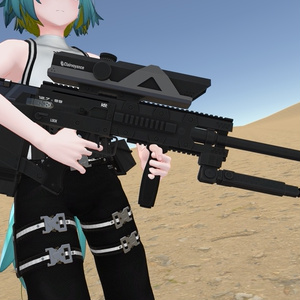 【ギミック付き3Dモデル】HAZER1270-ヘイザー1270-【縮退式ブルパップ対物ライフル】 缩略图 5