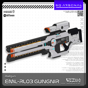 [3D Model with Gimmick] EML-RL03 GUNGNIR [Railgun]