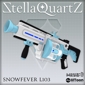 【ギミック付き3Dモデル】SNOWFEVER L103-スノーフィーバー L103-【雪玉キャノン】