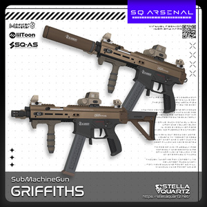 [3D Model with Gimmick] GRIFFITHS [Submachine Gun]