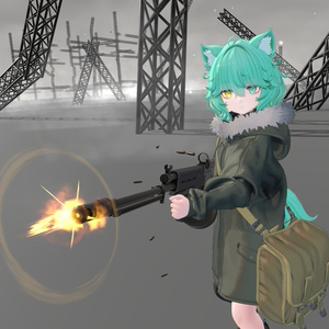 【ギミック付き3Dモデル】Monarufu-モナールフ-【分隊支援火器】 缩略图 8