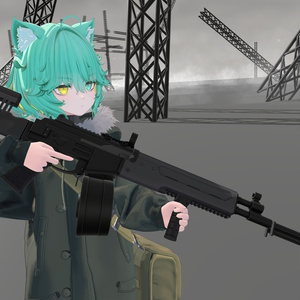 【ギミック付き3Dモデル】Monarufu-モナールフ-【分隊支援火器】 缩略图 7