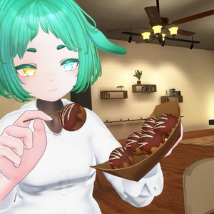 【ギミック付き3Dモデル】SQ Takoyaki【たこやき】 缩略图 5