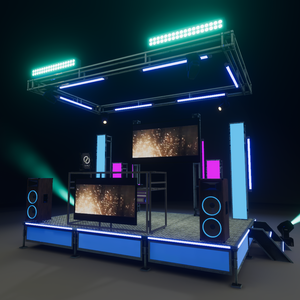 DJ Booth for vrchat