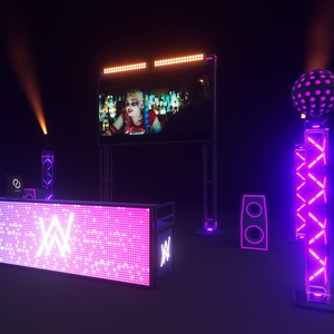 DJ Booth 2 for vrchat 缩略图 3