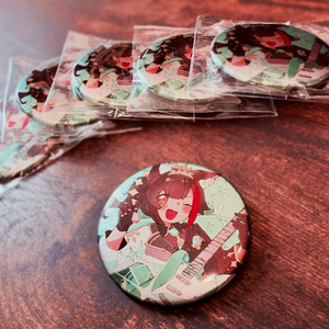 東方Project 霧雨魔理沙H 缶バッジ(すなめりドリル) - ドリルきっず