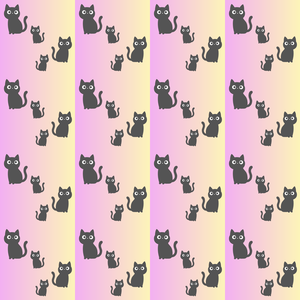 【10枚セット】猫モチーフ　シームレスペーパー　デジタルペーパー　