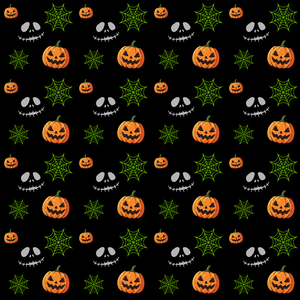 【6枚セット】ハロウィン　シームレスペーパー　デジタルペーパー　