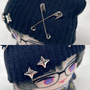 Hika　耳付き帽子＆ネックレス　ぬい服　にじぱぺット　ぬい活 耳付き帽子＆ネックレス ぬい服 にじぱぺット ぬい活 - メルカリ