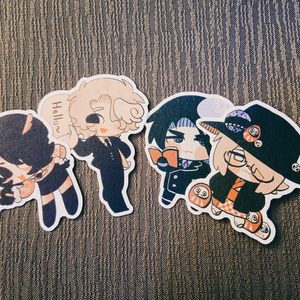 A wide variety of stickers