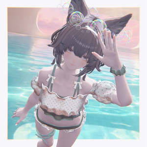 しゃぼん玉ヘイロー / Bubble Halo【VRChat】 缩略图 2