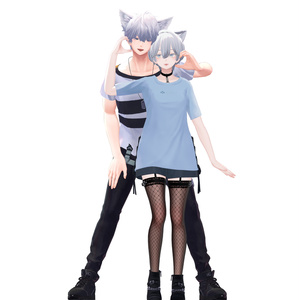 Myon Couple Pose Set 1 缩略图 11