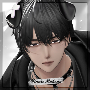 † 【Minase / 水瀬】 Deep Gray Make up †