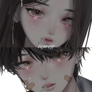 【4アバター対応】 Lovesick Pair Makeup & Eye Texture ❤︎₊ ⊹ +Free Pose 缩略图 18