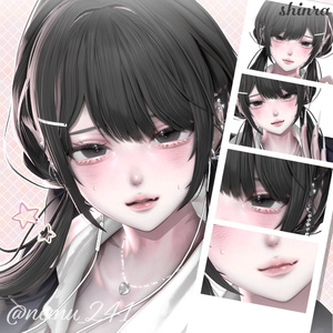 【4アバター対応】 Lovesick Pair Makeup & Eye Texture ❤︎₊ ⊹ +Free Pose 缩略图 6