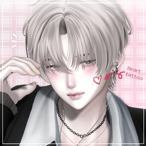 【4アバター対応】 Lovesick Pair Makeup & Eye Texture ❤︎₊ ⊹ +Free Pose 缩略图 3